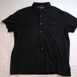 Michael kors navy blue shirt